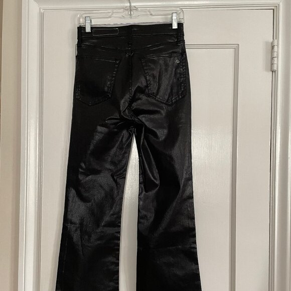 rag & bone Casey Coated High Rise Ankle Flare Jeans, NWOT - Picture 7 of 13
